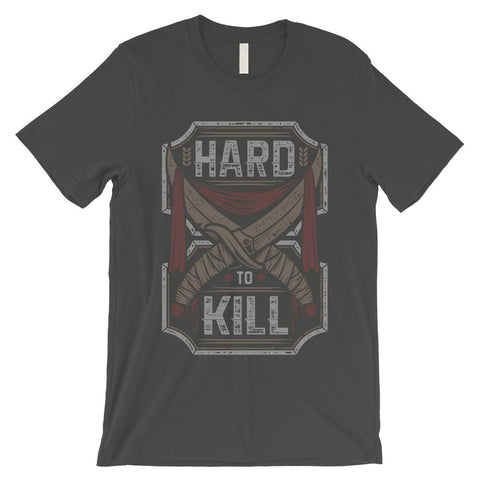 Hard To Kill Mens Short Sleeves T-Shirt Unique Vintage Graphic Tee