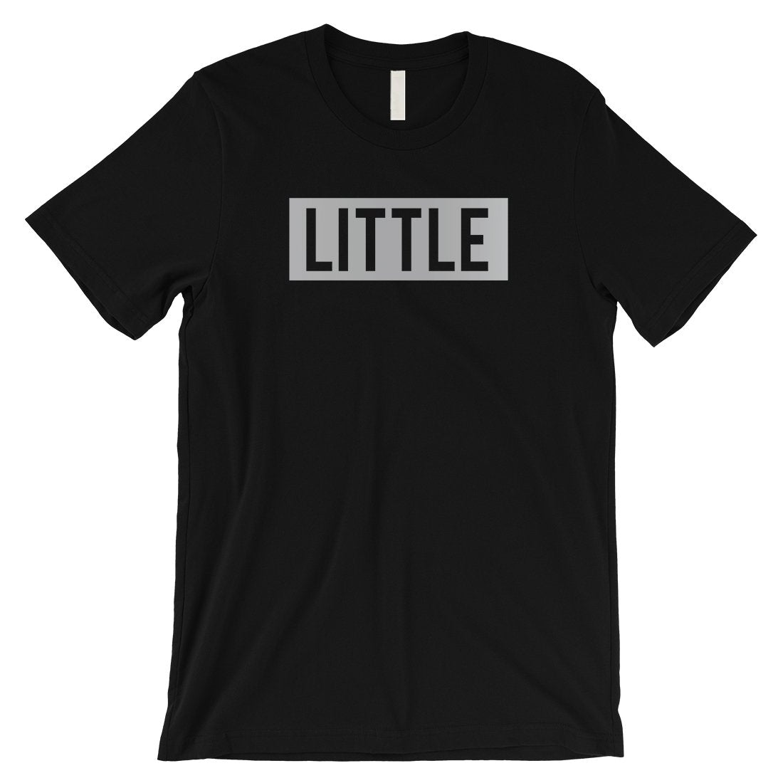 Big Little Boxed-SILVER Mens T-Shirt Classic Bright Saying Present