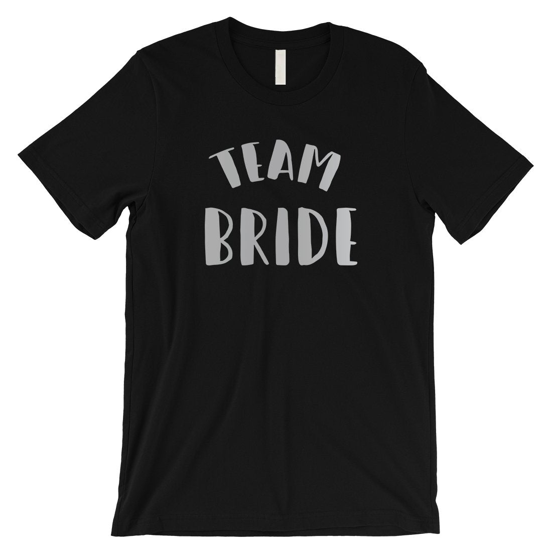 Bride Team Bride-SILVER Mens T-Shirt Chic Modern Nice Bridal Shower