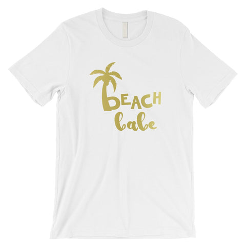 Beach Bride Babe Palm Tree-GOLD Mens T-Shirt Exciting Cool Gift