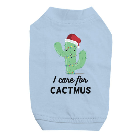 Care For Cactmus Pet Shirt for Small Dogs