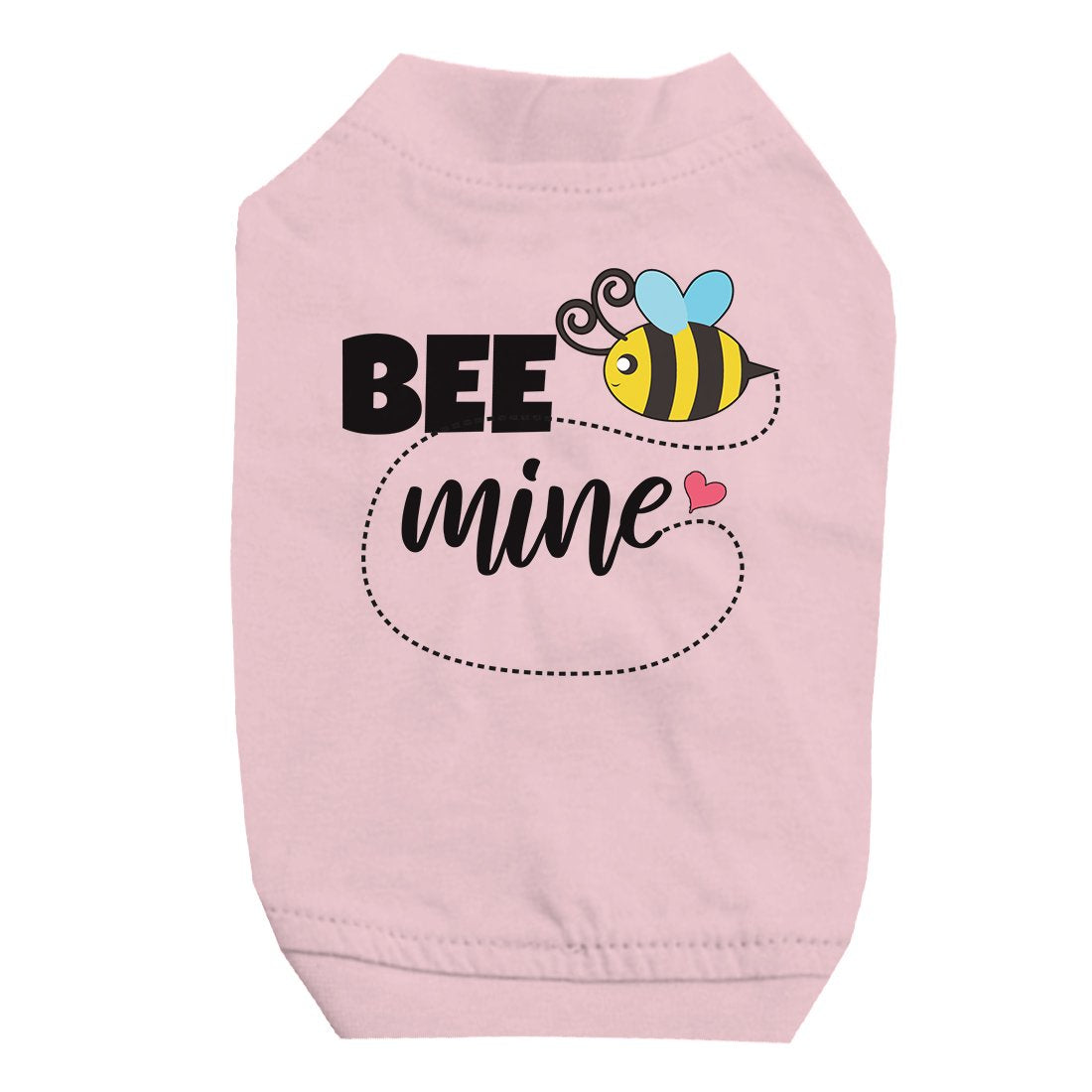 Bee Mine Cute Graphic Pet T-Shirt for Small Dogs Birthday Gifts