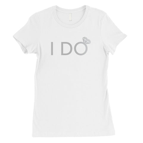 I Do She Said Yas-SILVER Womens T-Shirt Cute Playful Sweet Gift