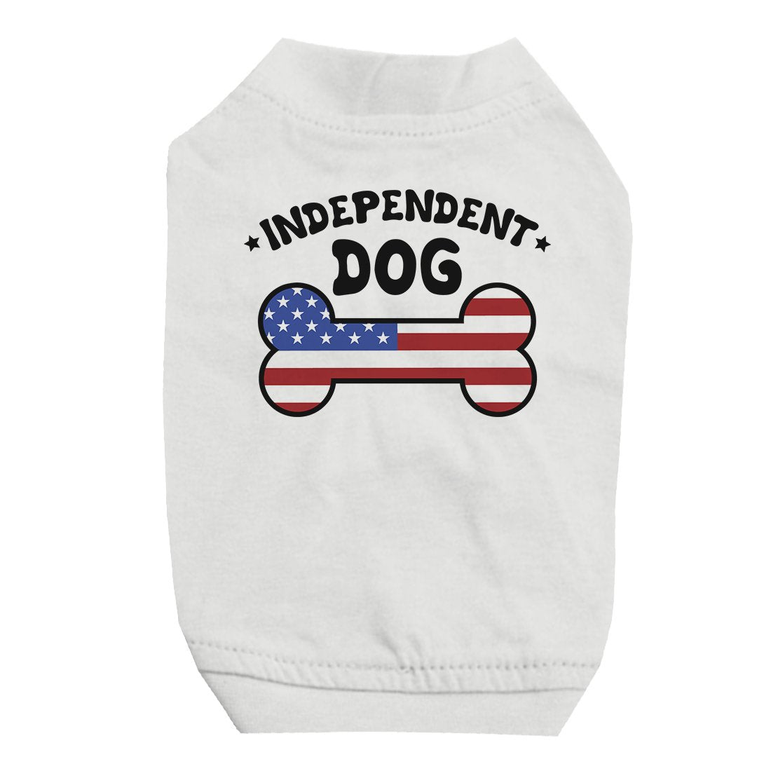 Independent Dog Shirt Cute Small Pet T-Shirt for 4th Of July Outfit