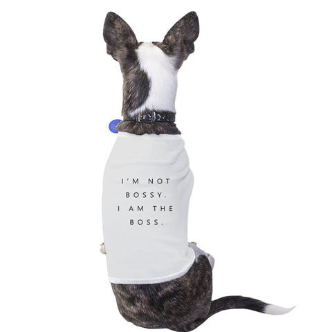 I'm the Boss Pet Shirt for Small Dogs