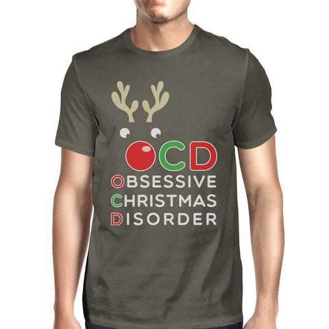 Rudolph OCD Mens Obsessive Christmas Disorder Unisex T-Shirt X-Mas