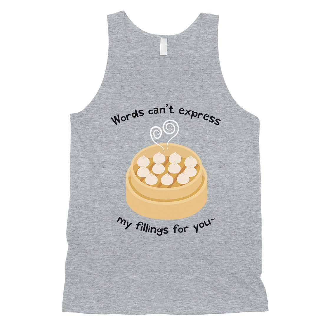 My Fillings Dumpling Dimsum Mens Tank Top For Dumpling Lover Gifts