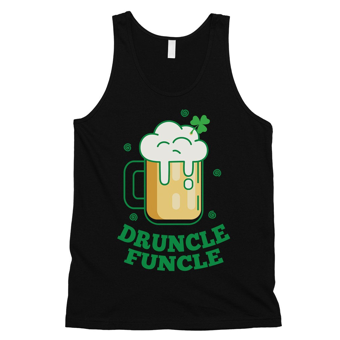 Druncle Funcle Uncle Irish Gift Mens Funny Saying Workout Tank Top