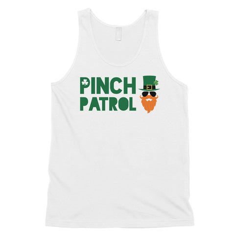 Pinch Patrol Leprechaun Tank Top Mens St Paddy's Day Gym Tank Top