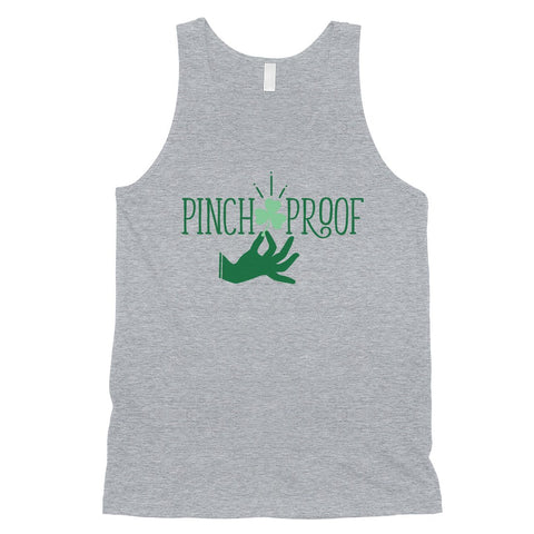 Pinch Proof Mens St Patrick's Day Tank Top Funny Irish Gift