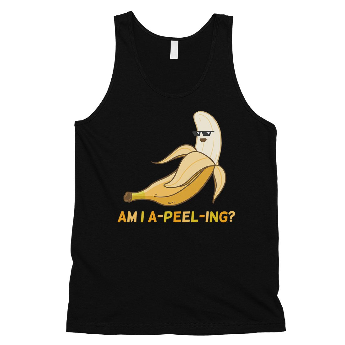 Apeeling Banana Mens Funny Anniversary Gym Tank Top Gift For Him