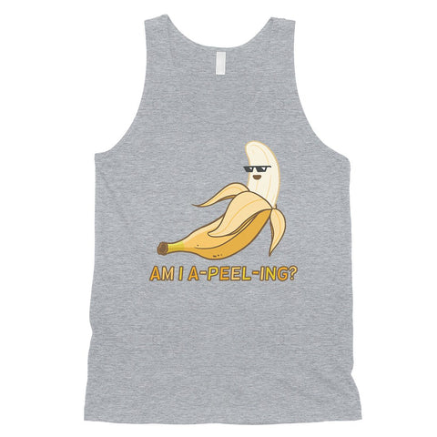 Apeeling Banana Mens Funny Anniversary Gym Tank Top Gift For Him