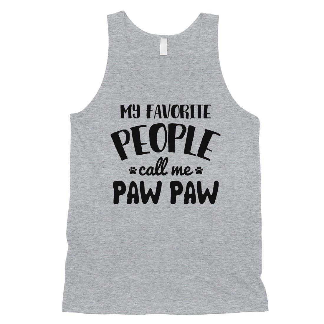 Favorite People Paw Paw Mens Supportive Cool Workout Sleeveless Top