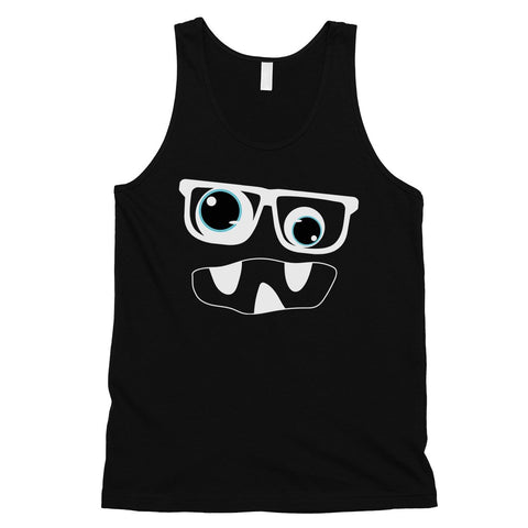 Monster With Glasses Mens Tank Top