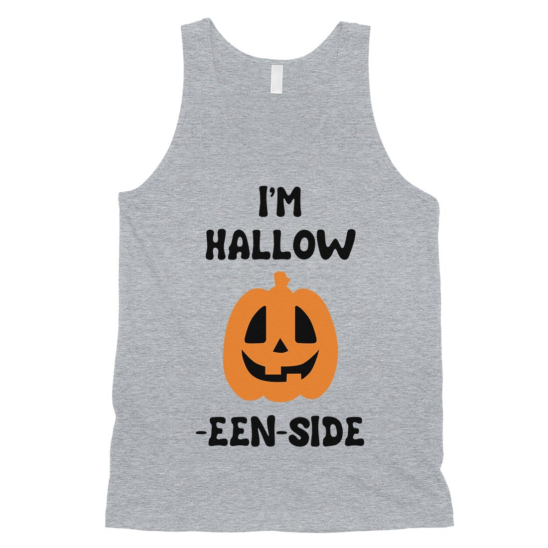 Hollow Inside Pumpkin Mens Tank Top