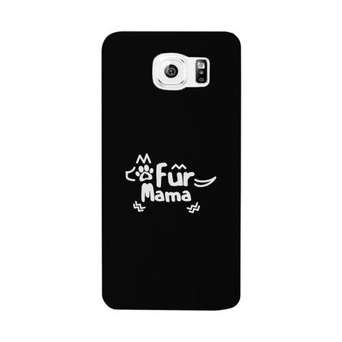 Fur Mama White Cute Cell Phone Case For Dog Lover Gifts