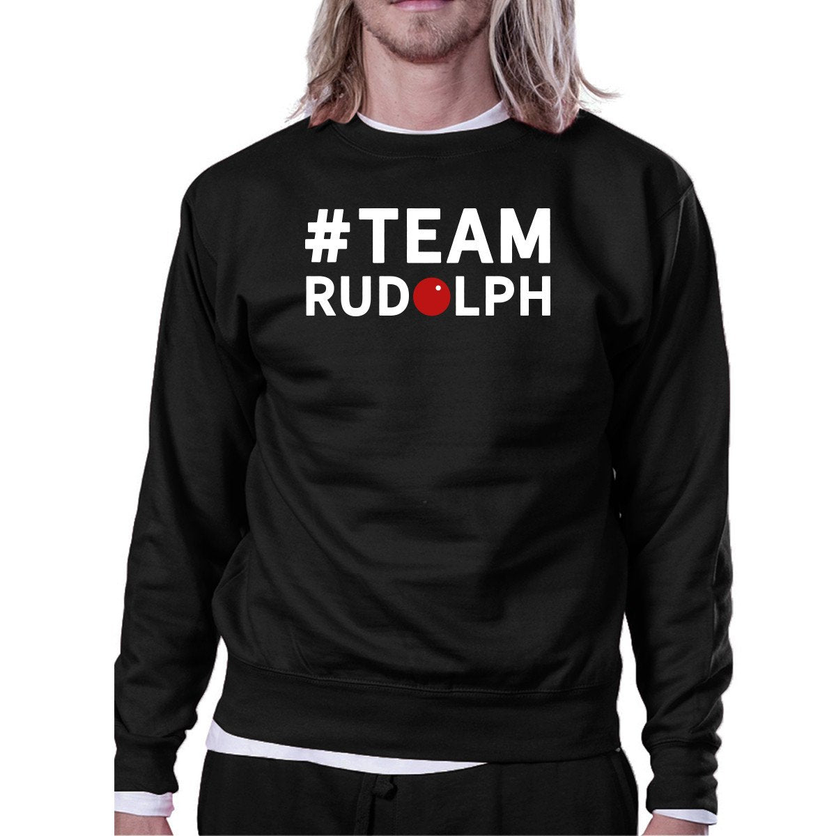 #Team Rudolph Sweatshirt Family Or Group Matching Christmas Gift