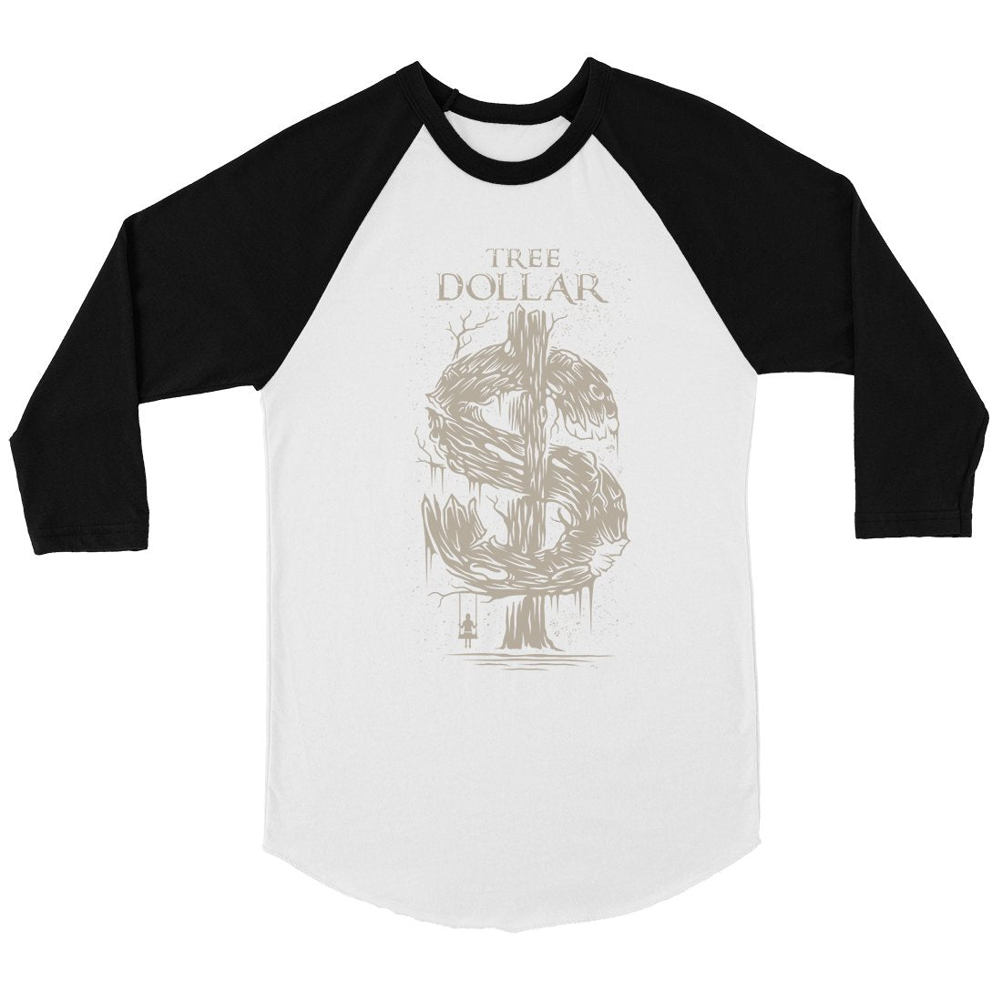 Tree Dollar Mens Baseball Shirt