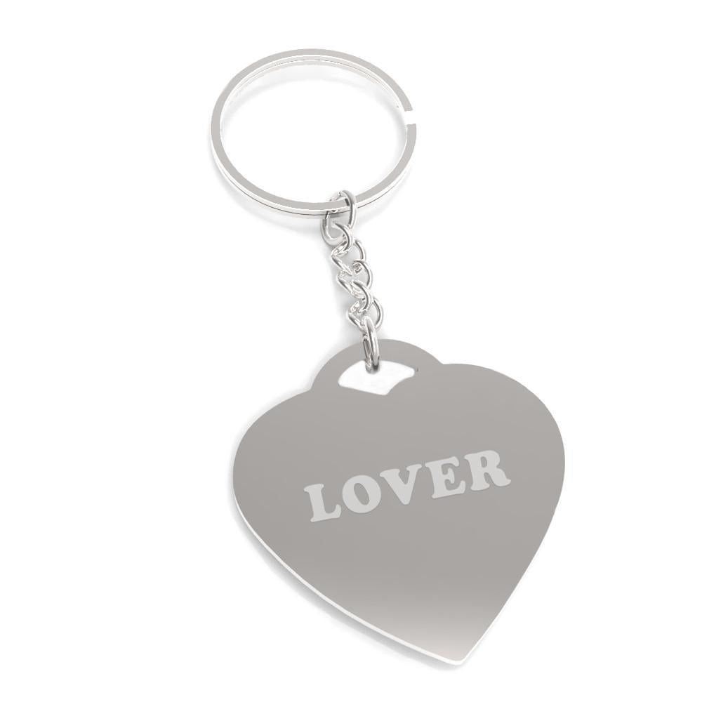 Lover Cute Design Heart Shape Key Chain Gift Ideas For Anniversary