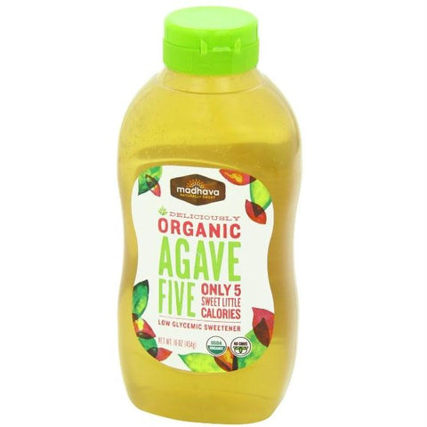 Madhava Agave Five, 5 Calorie Sweetner (6x16 Oz)