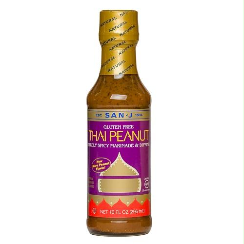 San-j Thai Peanut Cooking Sauce (6x10 Oz)