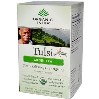 India Green Tulsi Tea (6x18 Ct)