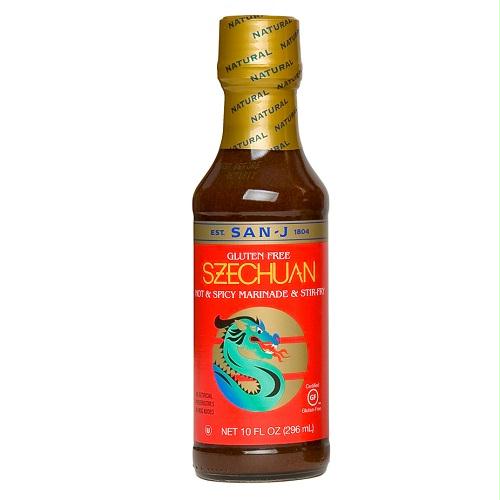 San-j Szechuan Cooking Sauce (6x10 Oz)