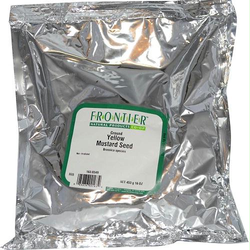 Frontier Herb Org Ground Yellow Mustard Seed (1x1lb)