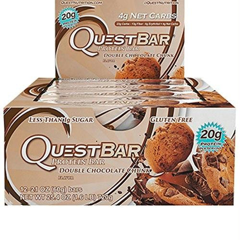 Quest Double Chocolate Chunk Bar (12x2.12 Oz)