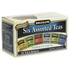 Bigelow 6 Assorted Teas (6x18 Bag )