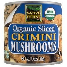 Native Forest Organic Sliced Crimini Mushroomss (12x7oz)