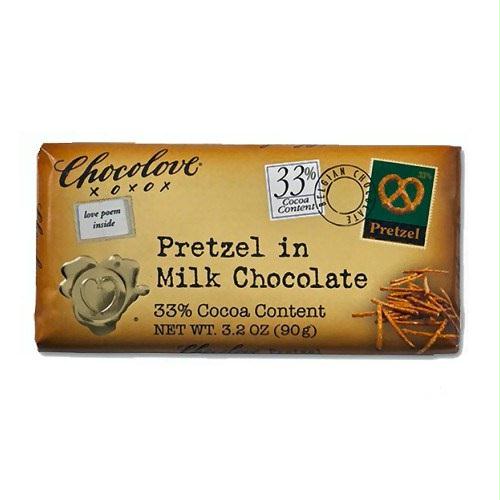 Chocolove Pretzel Milk Chocolate (12x2.9oz )