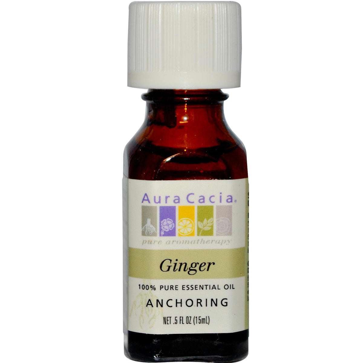 Aura Cacia Ginger Essential Oil (1x0.5oz )