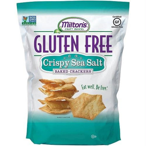 Milton's Baked Crackers Crispy Sea Salt (12x4.5 Oz)