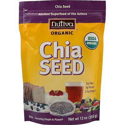 Nutiva Organic Chia Seeds (1x12 Oz)