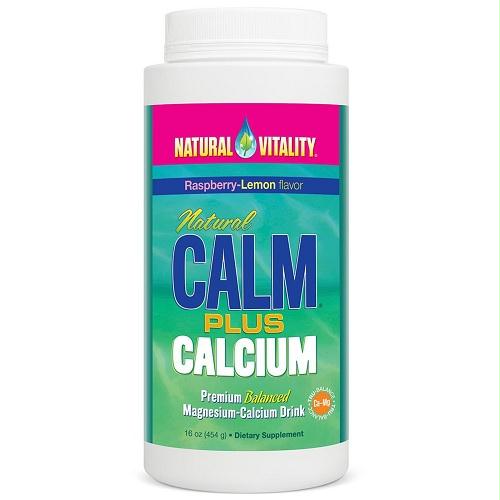 Natural Vitality Calm Plus Calcium Raspberry Lemon  (1x16 Oz)