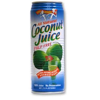 Amy & Brian Natural Coconut Juice Pulp Free (12x17.5 Oz)