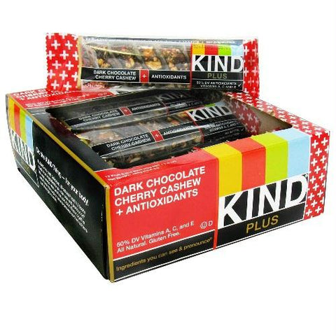 Kind Dark Chocolate Cherry Cashew + Antioxidants Bar (12x1.4 Oz)