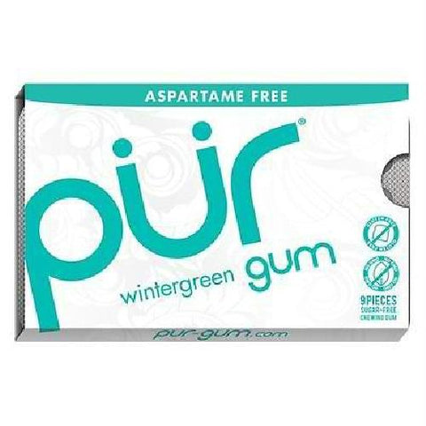 Pur Gum Pur Gum Wintergreen 9 Pc (12x12.6 Gram)