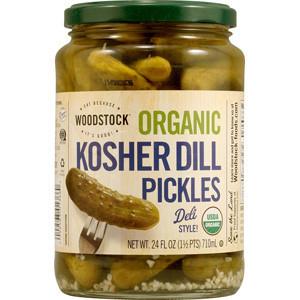 Woodstock Kosher Dill S Pickles (6x24 Oz)