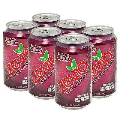 Zevia Nat Cherry Cola (4x6pack )