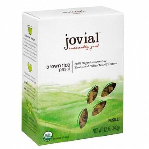 Jovial Organic Brown Rice Fusilli (12x12oz)