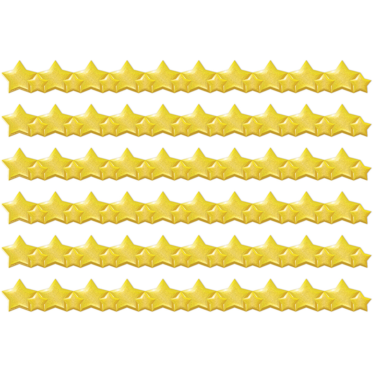 Stars Extra Wide Deco Trim®, 37 Feet Per Pack, 6 Packs