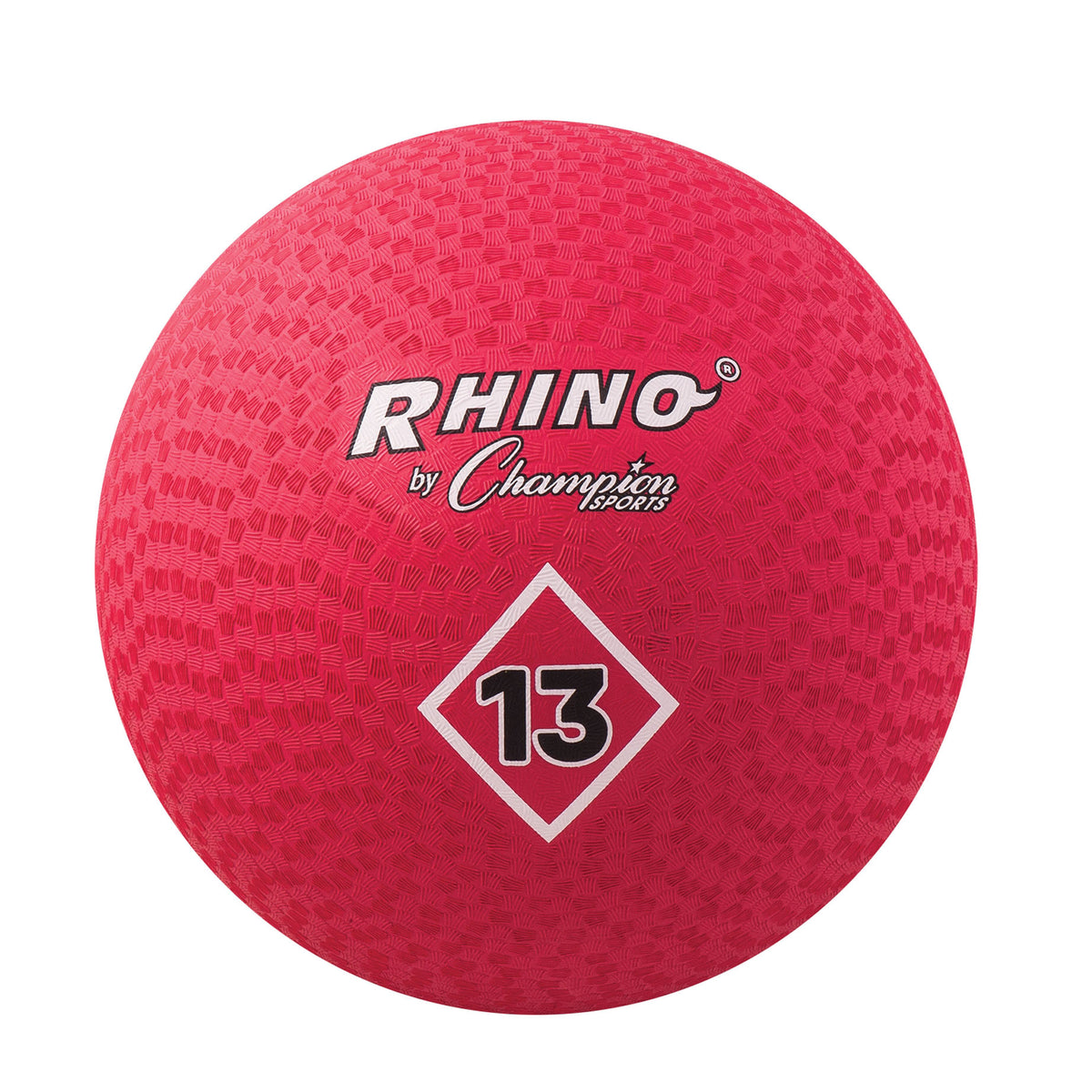 Playground Ball, 13", Red