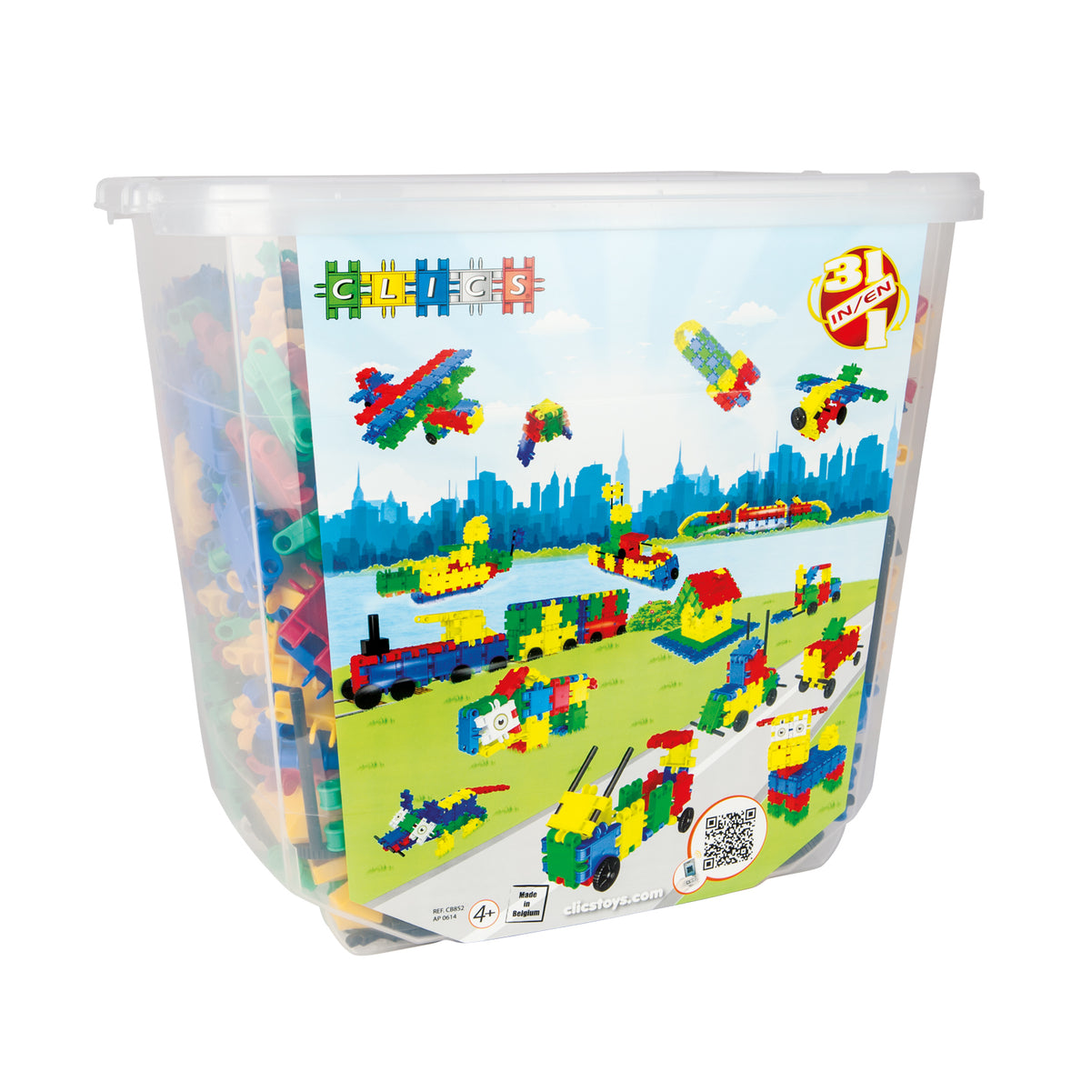 CLICS, 850-Piece Bucket