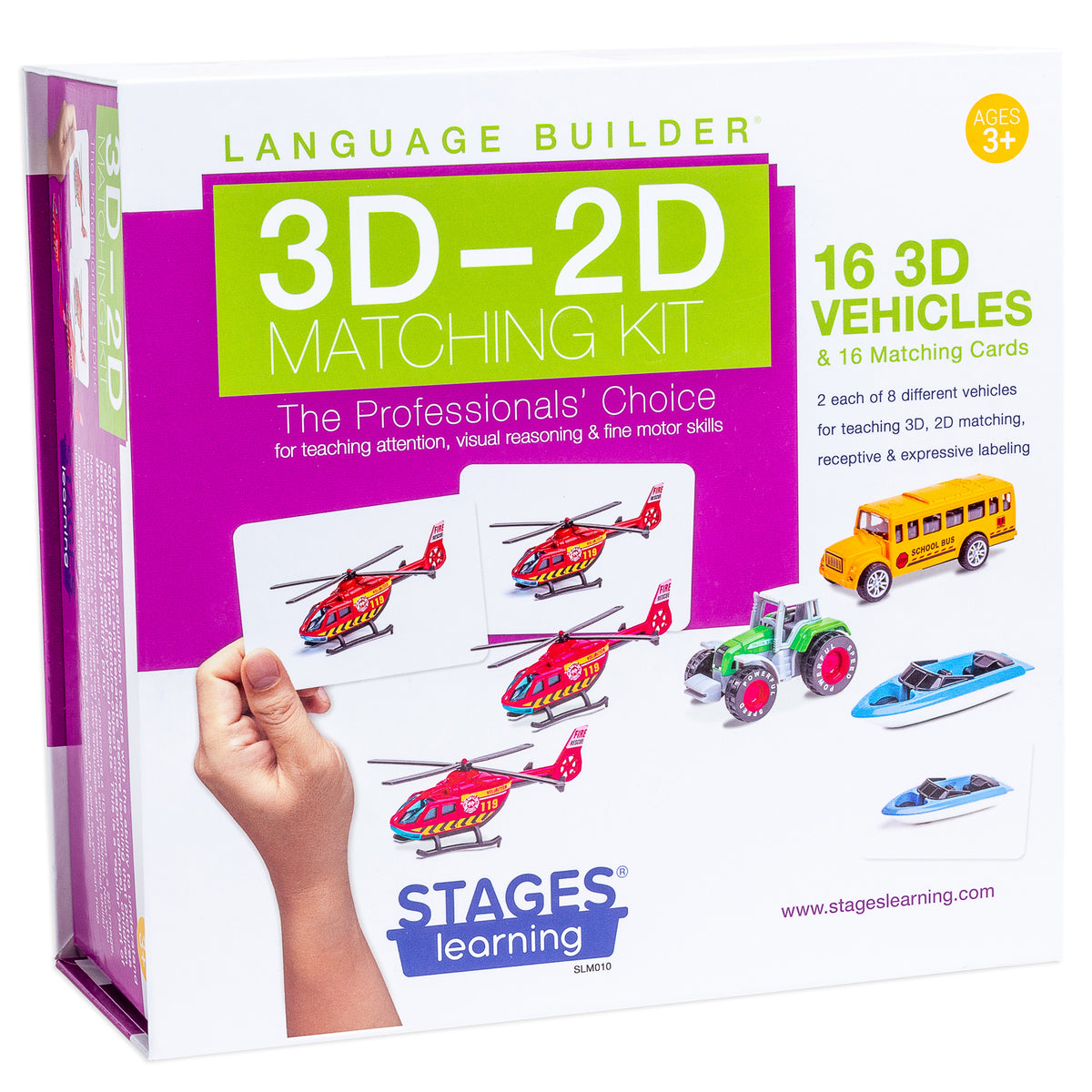 Language Builder® 3D-2D Matching Vehicles Kit