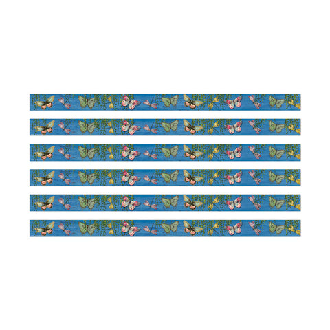 Curiosity Garden Butterfly Deco Trim®, 37 Feet Per Pack, 6 Packs