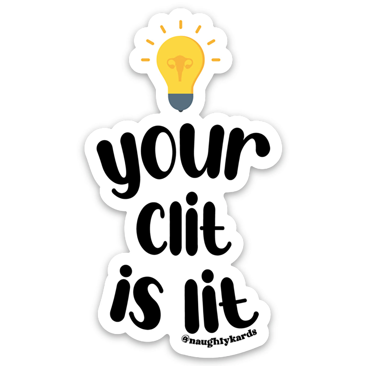 Your Clit is Lit Sticker