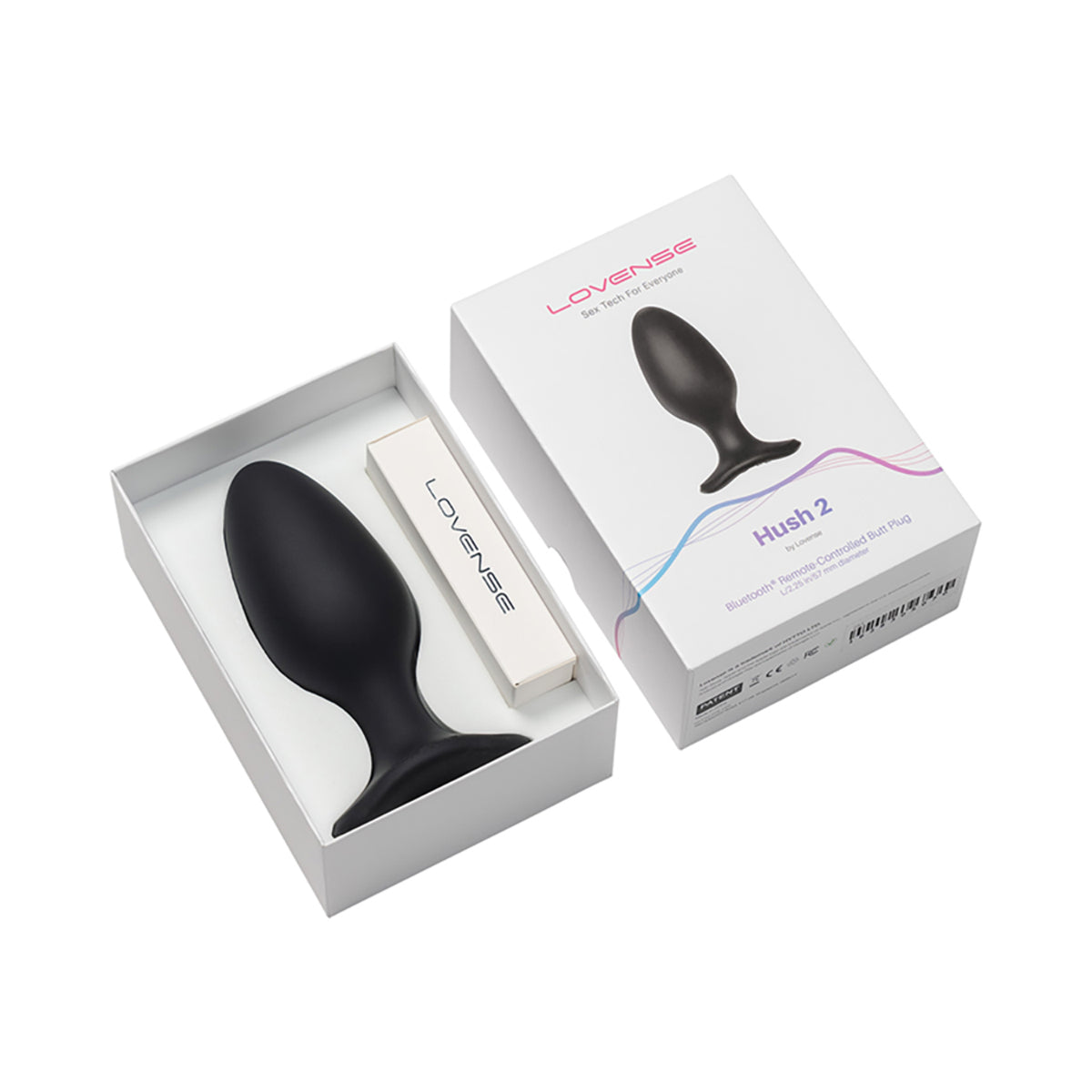 Lovense Hush 2 Vibrating Butt Plug - Small