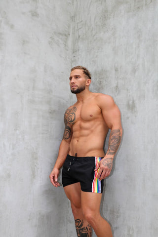 Rainbow Swim Trunks